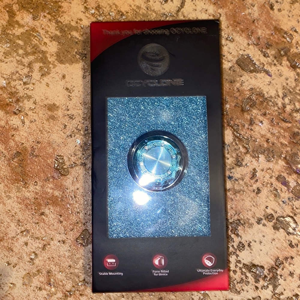 13 PRO MAX IPHONE CASE BLUE SPARKLE